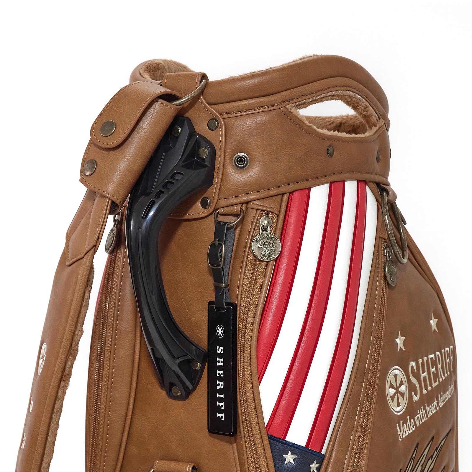 Amazon.co.jp: SHERIFF シェリフゴルフ キャディバッグ メンズ SFE-003